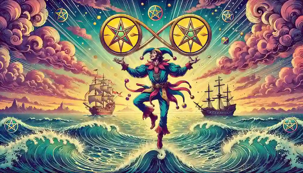 El 2 de Oros: Descubre el Increíble Significado y Su Impacto en Tu Vida El 2 de Oros en el tarot