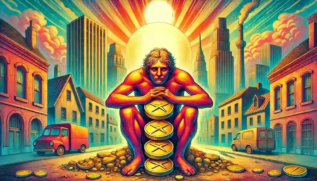 4 de Oros en el Tarot: Logros Materiales y la Búsqueda del Equilibrio el 4 de Oros en el tarot