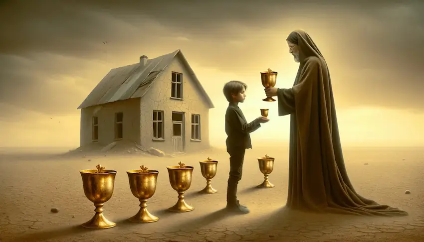 El 6 de Copas y su Significado en el Tarot el 6 de copas en el tarot