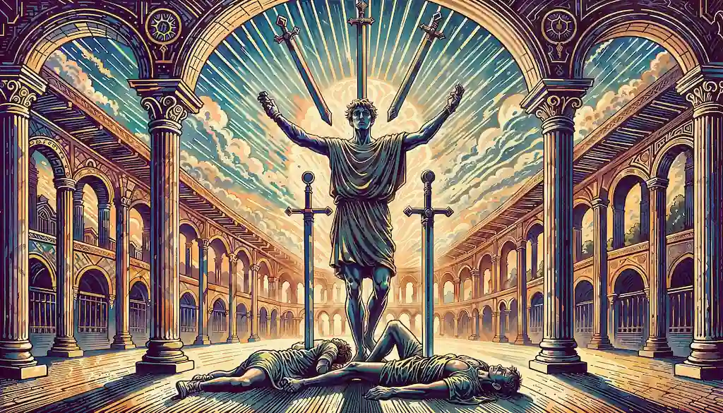 5 de Espadas en el Tarot: Conflictos, Consecuencias y Crecimiento el cinco de espadas en el tarot