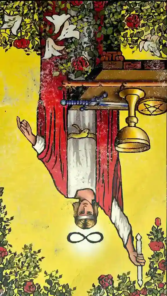 El Mago en las Cartas del Tarot el mago carta al reves