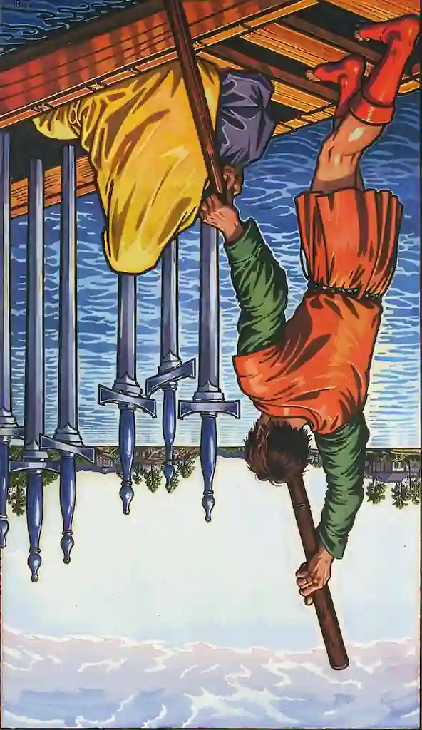 El 6 de Espadas en el Tarot: Deja Atrás el Pasado y Abraza la Paz que Mereces la carta el cinco de espadas