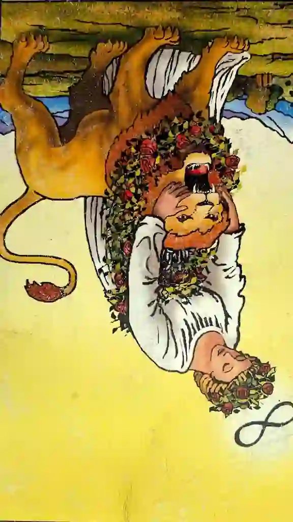 La Fuerza y su Significado en el Tarot la fuerza carta invertida en el tarot