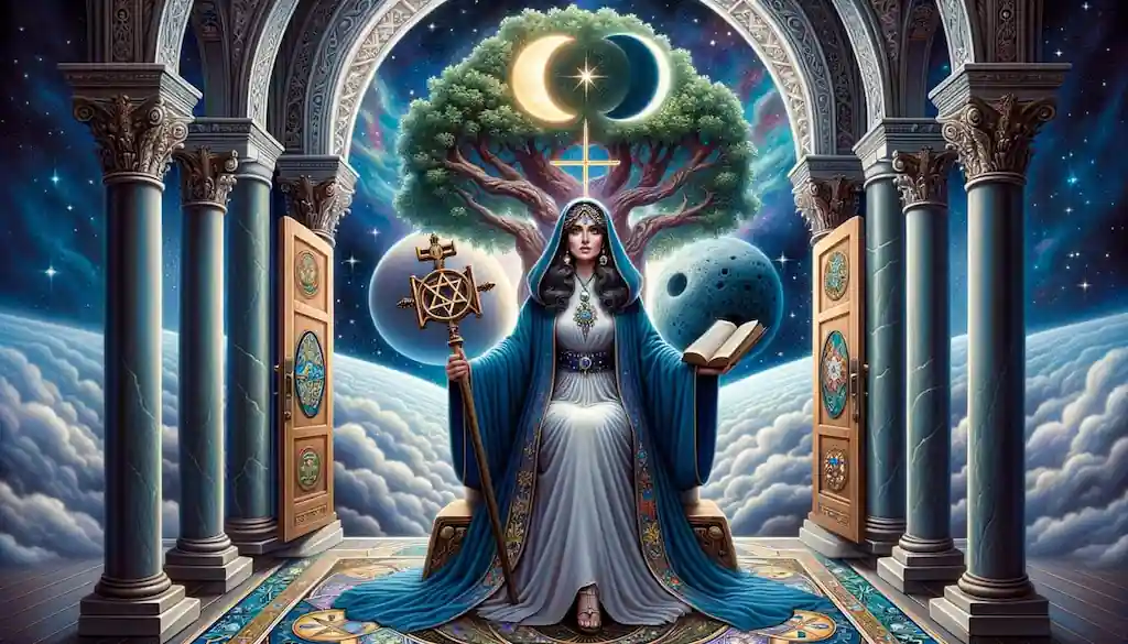 La Sacerdotisa en las Cartas del Tarot la sacerdotisa en las cartas del tarot