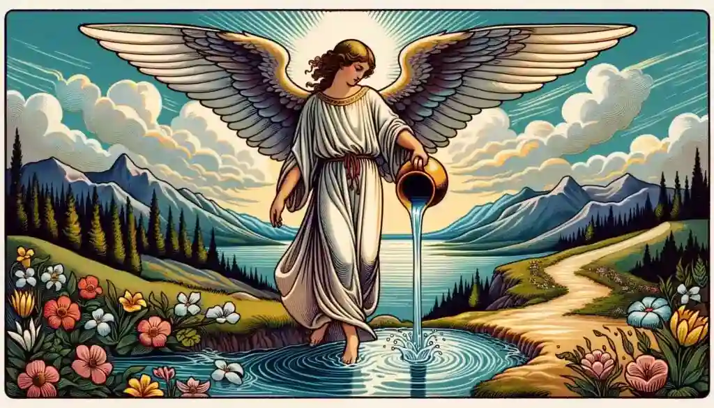 La Templanza en las Cartas del Tarot la templanza en las cartas del tarot