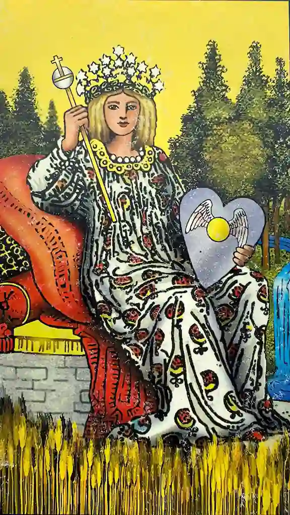 Los 22 Arcanos Mayores del Tarot la emperatriz carta del tarot