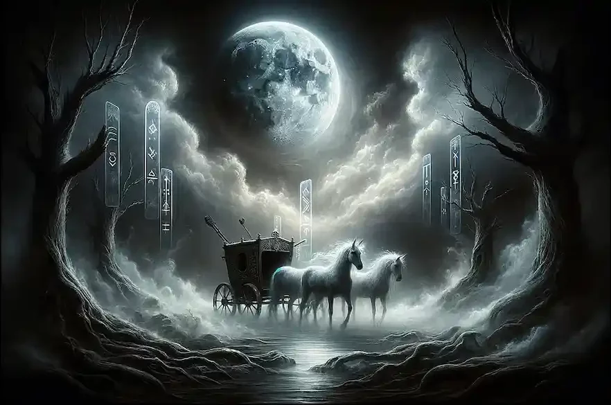 El Carro y La Luna en el Tarot: Significado, Consejos y Recomendaciones combinación del carro y la luna en el tarot