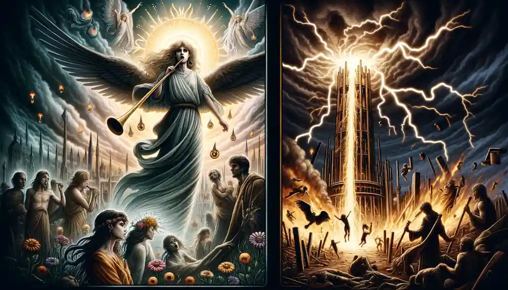 Combinación de La Torre y El Juicio en el Tarot: Una Guía Completa Combinacion de la Torre y El Juicio en el Tarot