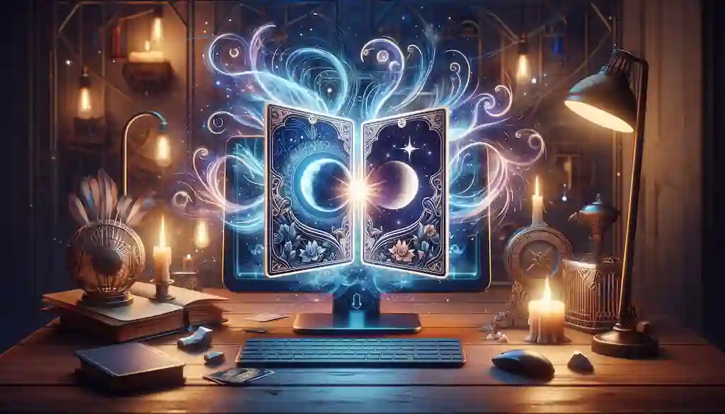 Experto Tarot: Tu guia Perfecta Combinación del Tarot, imagen moderna de la generacion de una combinacion de dos cartas del tarot