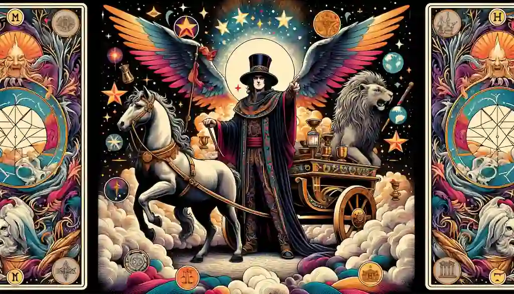 Combinación de El Mago y El Carro en el Tarot El Mago y el Carro en El Tarot