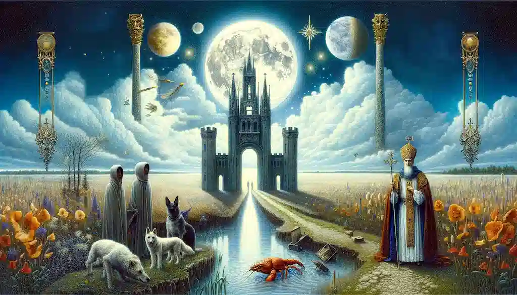 El Papa y La Luna en el Tarot: Una Guía Completa El papa y La Luna Combinacion Del Tarot