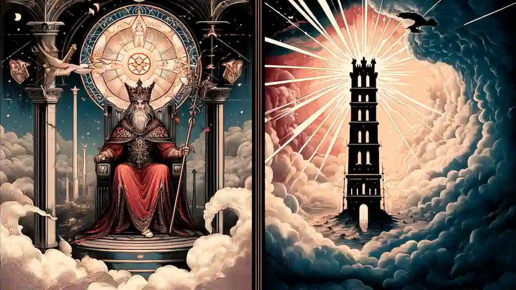El Emperador y La Torre: Significado en el Tarot la torre y el emperador