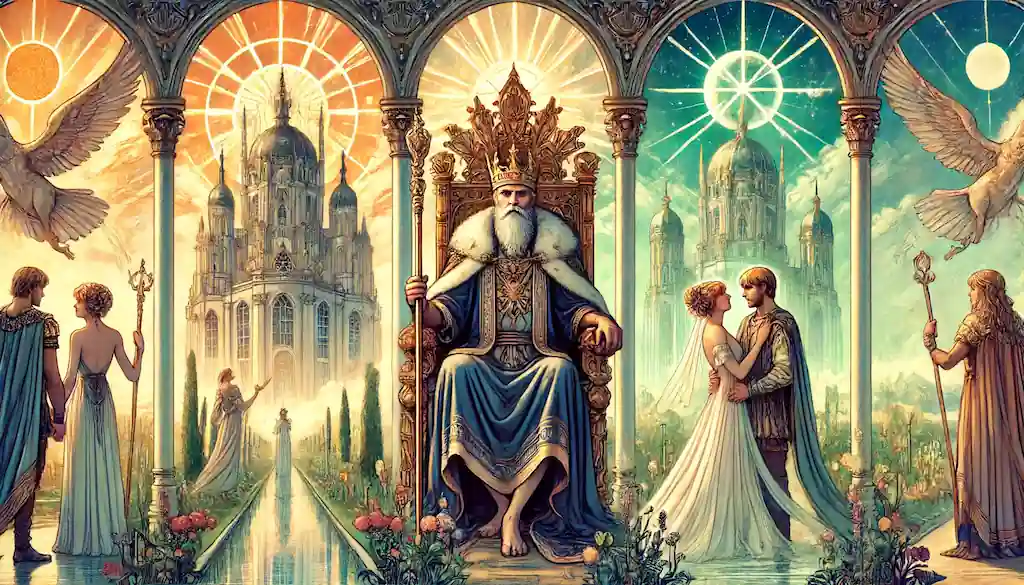 Equilibrio y Decisión: El Emperador y Los Enamorados en el Tarot Los enamorados y El emperador en el Tarot