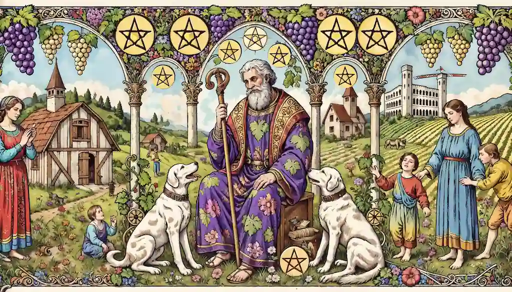 El 10 de Oros: La Carta de la Prosperidad y Seguridad Financiera en el Tarot la carta el 10 de Oros del tarot