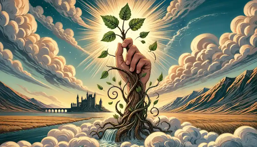 As de Bastos en el Tarot: La Fuerza del Crecimiento Personal As de Bastos en el Tarot