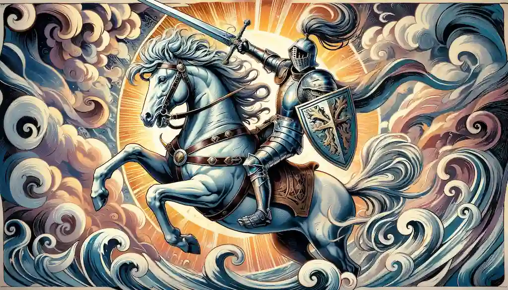 Caballero de Espadas: ¿Tu Aliado o Advertencia en el Camino del Tarot? Caballero de Espadas en el Tarot