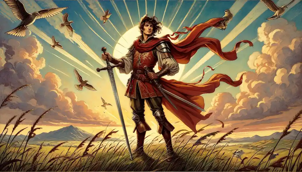 Sota de Espadas: La Chispa del Tarot que Activa tu Potencial La carta sota de Espadas del tarot
