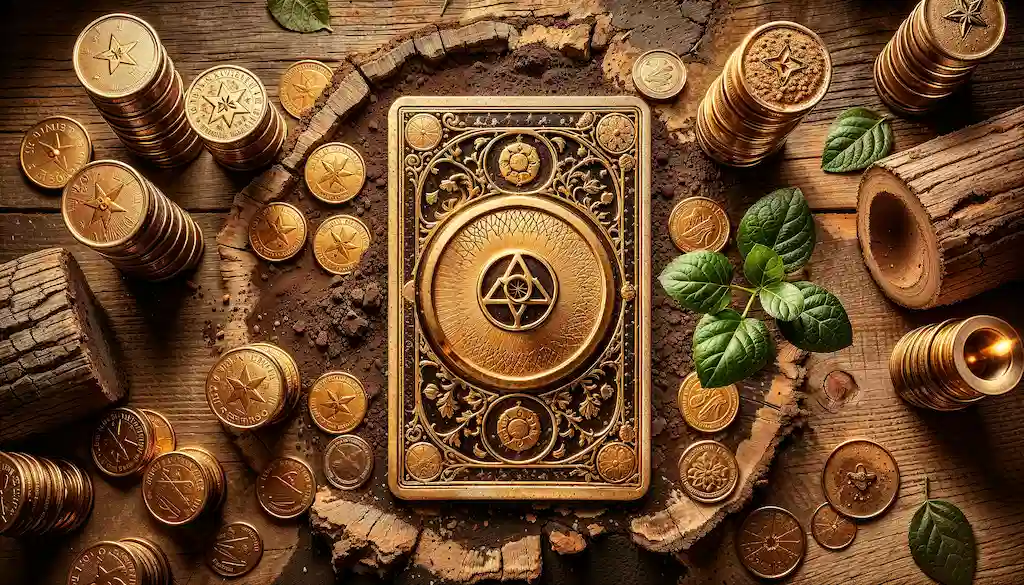El Palo de Oros en el Tarot: Conexión con lo Material y el Progreso Palo de oros del Tarot