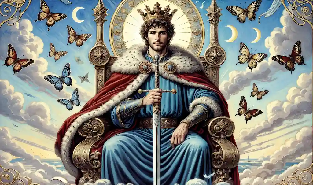 El Rey de Espadas: La Figura que Define el Juicio y la Lógica en el Tarot Rey de Espadas en el Tarot