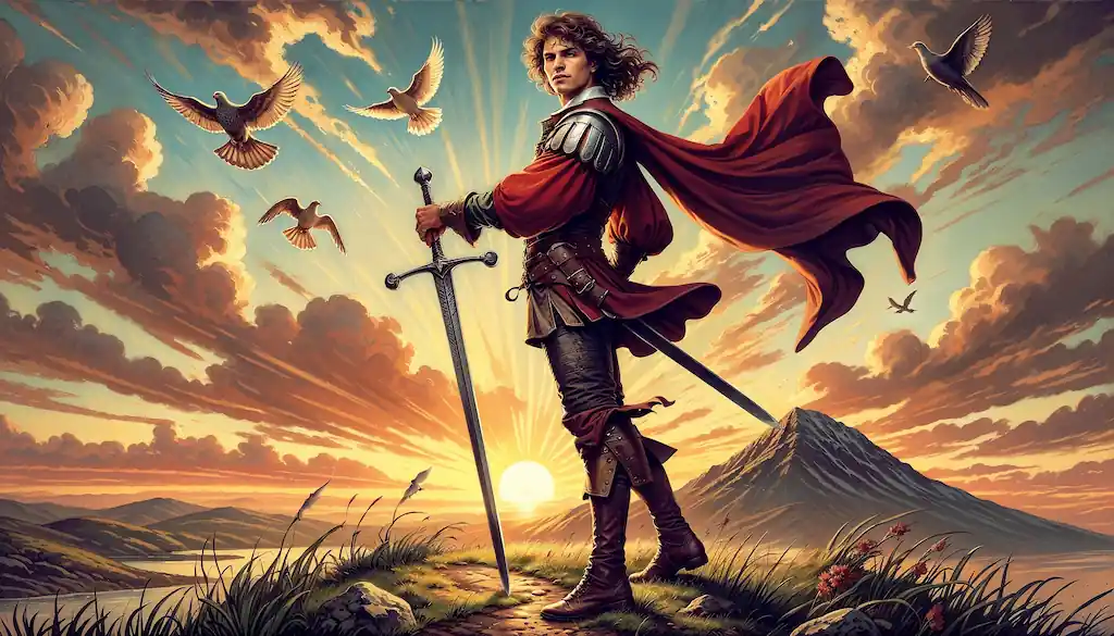 Sota de Espadas: La Chispa del Tarot que Activa tu Potencial Sota de Espadas en el tarot