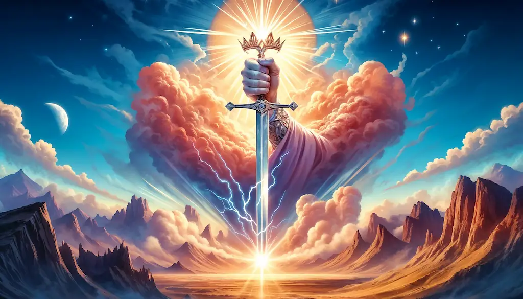 El As de Espadas en el Tarot: Claridad y Decisiones Decisivas arcano menor as de espadas