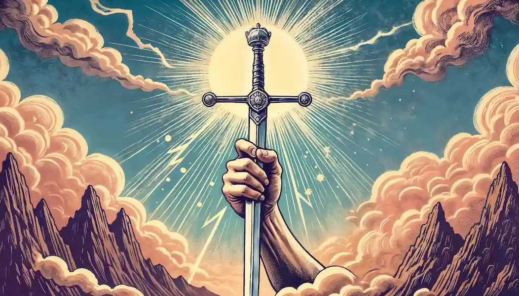 El As de Espadas en el Tarot: Claridad y Decisiones Decisivas as de espadas tarot
