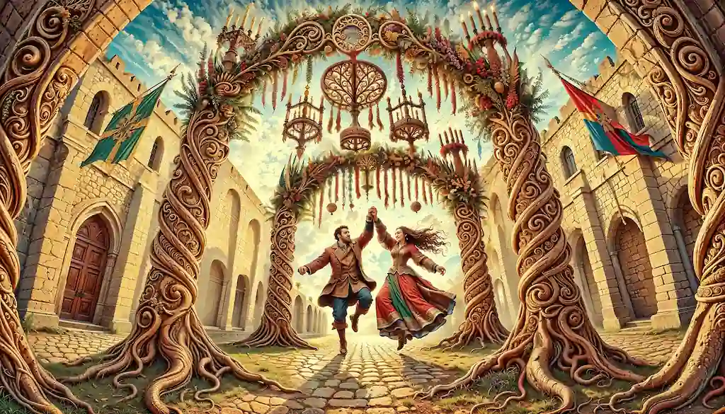 4 de Bastos Tarot: Celebración y Estabilidad | Guía Completa el cuatro de Bastos en el Tarot