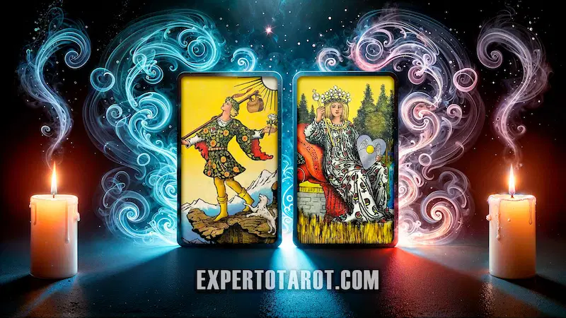 El Loco y La Emperatriz en el Tarot: Una Guía Transformadora El loco y la Emperatriz