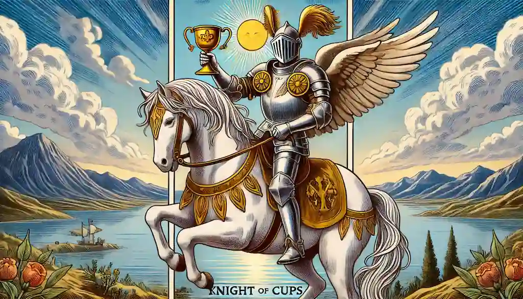 El Caballero de Copas del Tarot