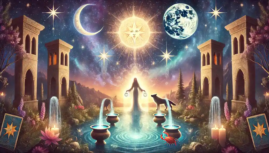 La Luna y la Estrella en el Tarot