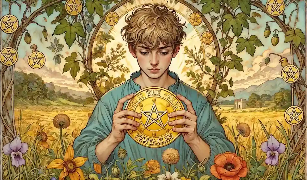 la Sota de Oros en el Tarot