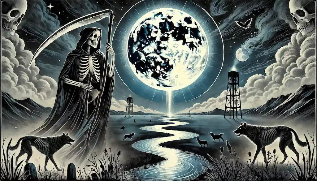 La muerte y la luna en el tarot